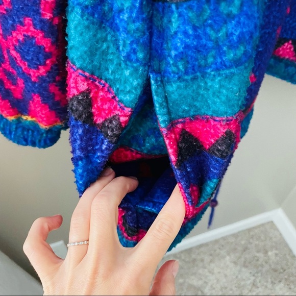 Victoria Sport Vintage 90's Fleece Sweater Sz Large - Picture 6 of 9